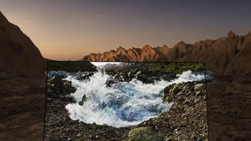Waterfall — Sony Bravia
