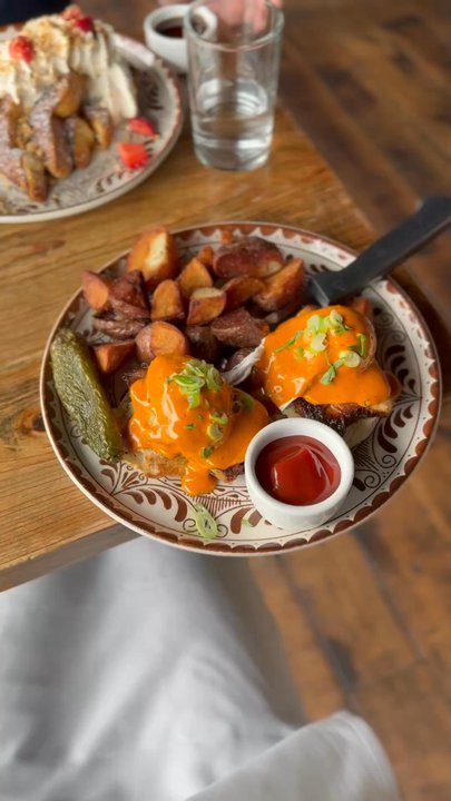 Pablo y Pablo - Pork PORK BELLY BENEDICT - Mexican Near Me - Seattle, Washington