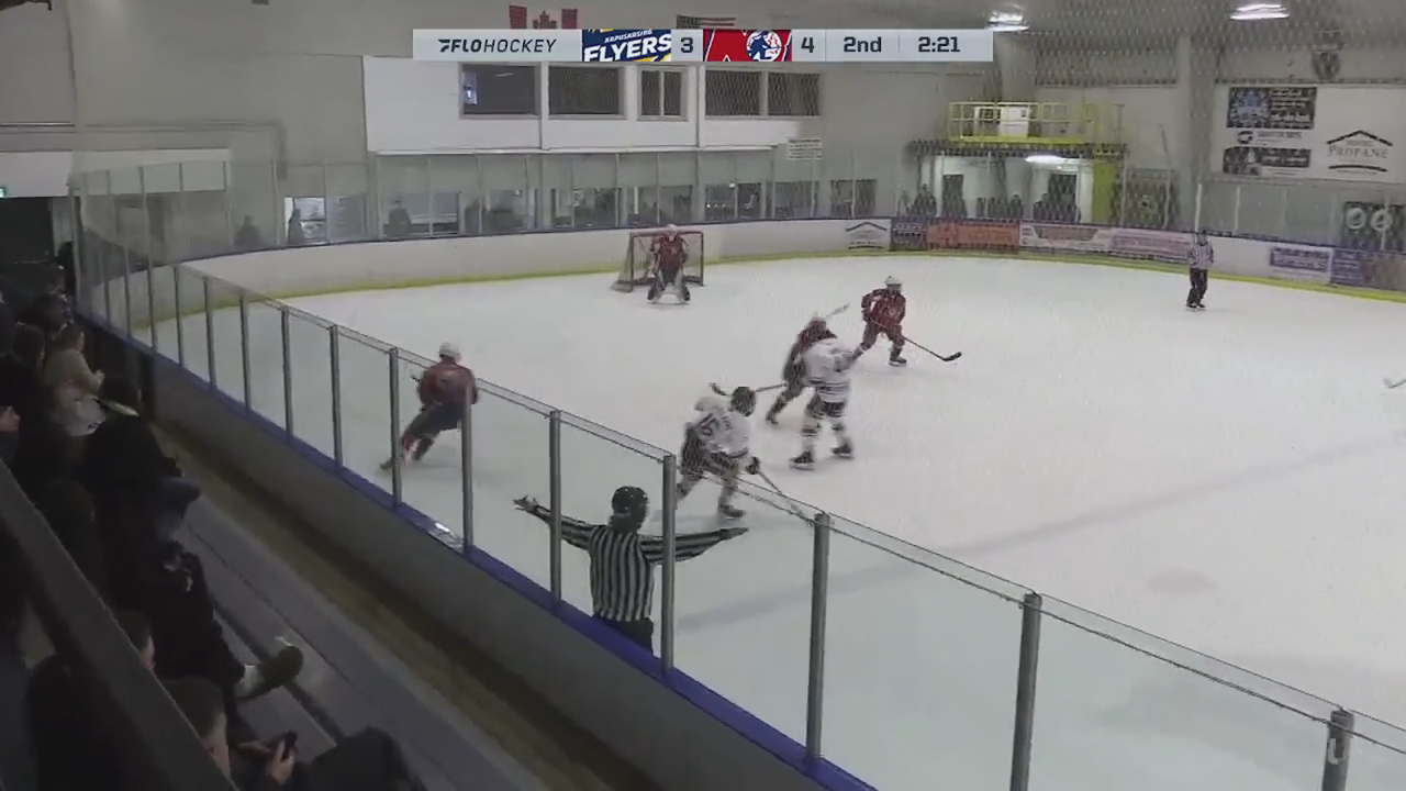 Niko Lessard's Zone Entry Goal