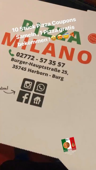 Pizza Milano - Pizza Near Me - Herborn, HE