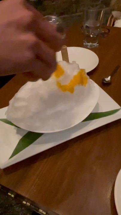 Matsuhisa - Shaved ice dessert a must - Japanese Near Me - Vail, Colorado