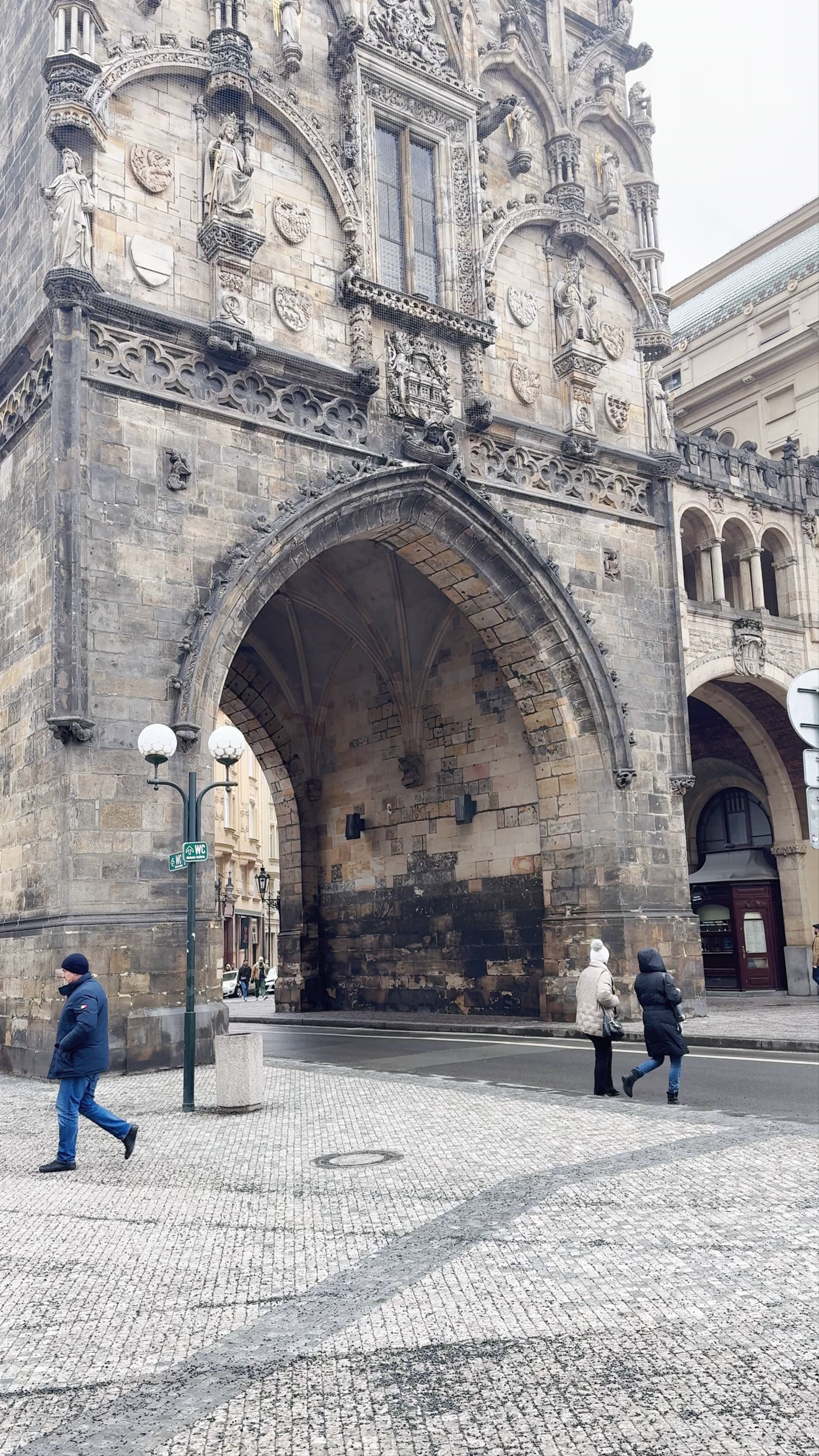 Powder Gate: Gothic Majesty in Prague's Old Town