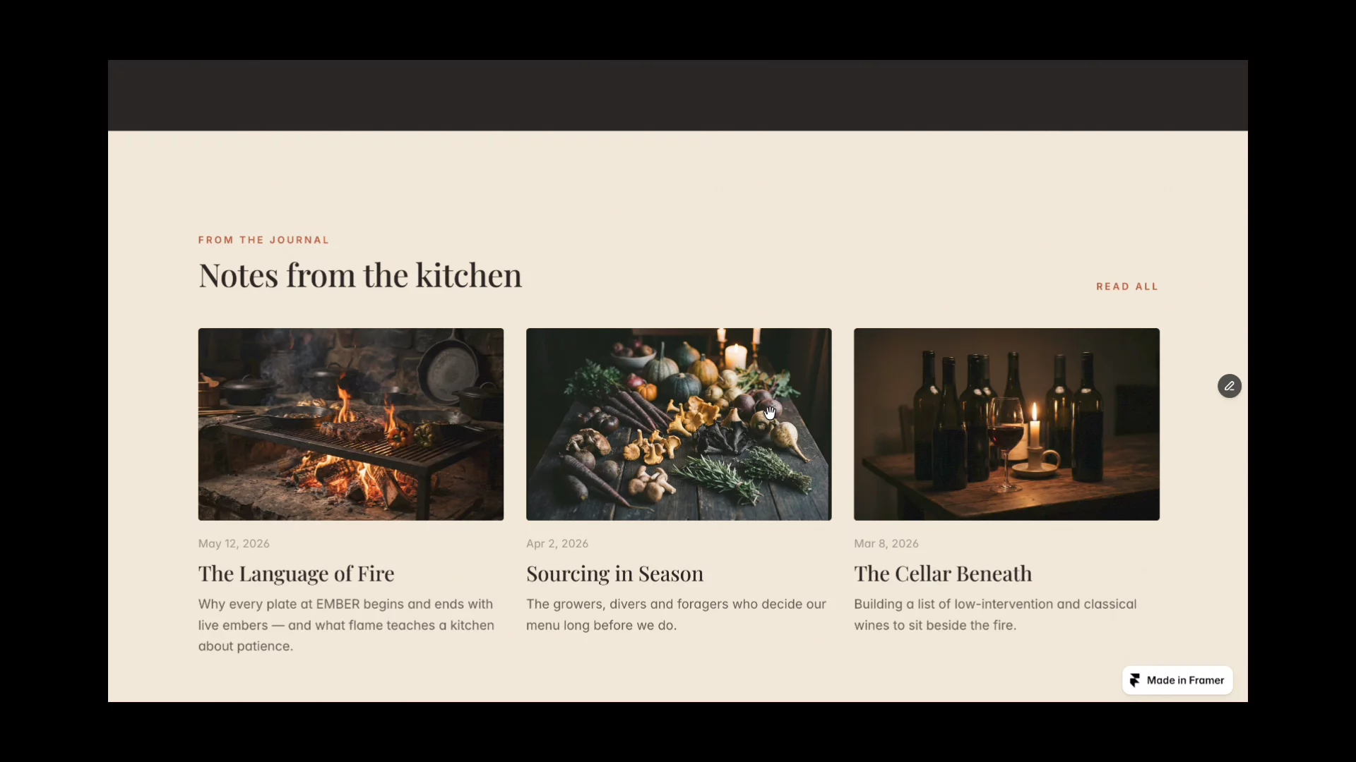 EMBER DINING