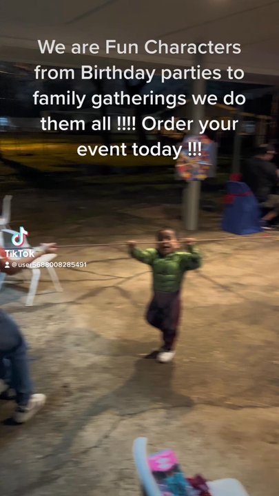 Fun characters  - Fun fun fun - Party Characters Near Me