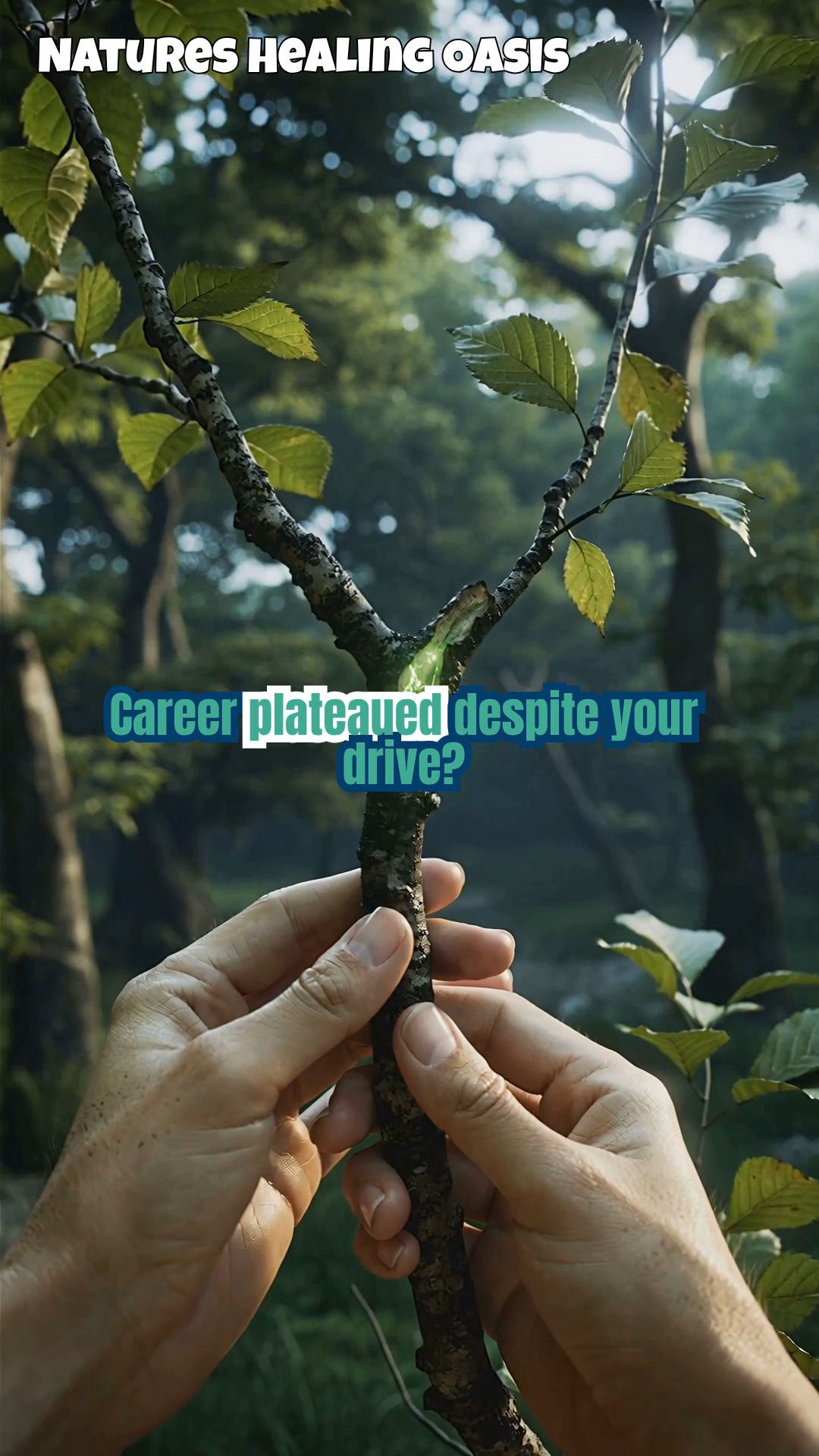 Hornbeam Twig Dowsing: Shatter Career Stagnation