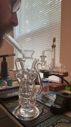 Preview pic of Noah Ross OTW fabricated triple doughnut, recycler comes with case