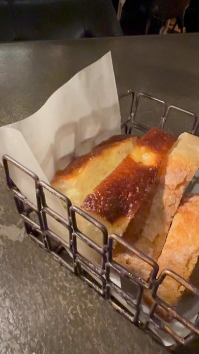 TOCA - Complimentary bread with olive oil - Italian Near Me - Toronto, Ontario