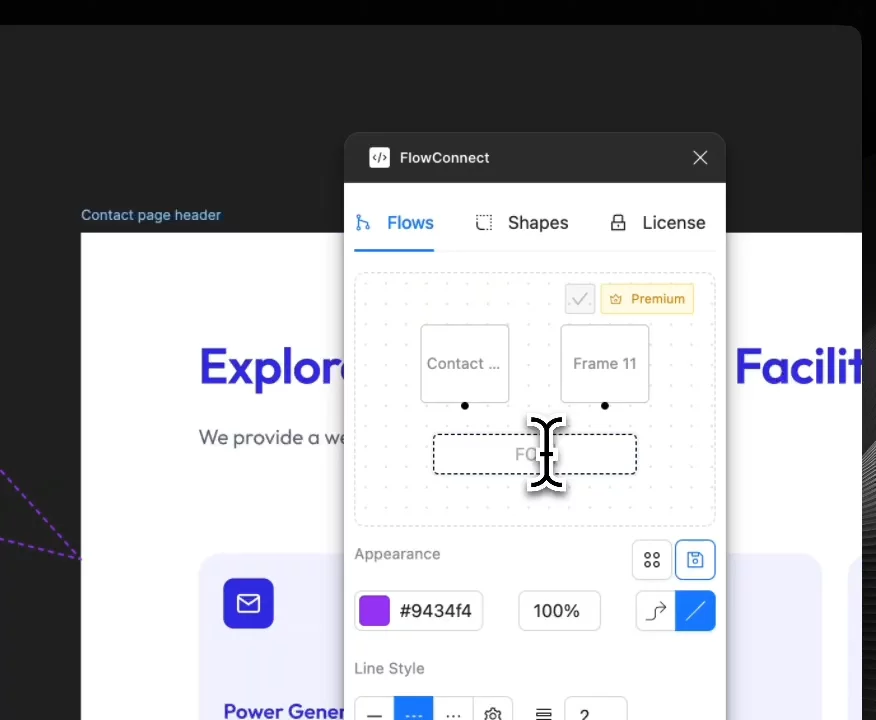 FlowConnect - Figjam Connectors in Figma image 1