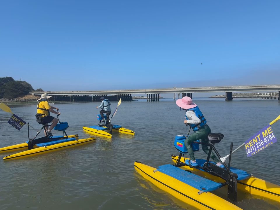 Monterey Bay Hydrobikes - Anyone can get to expert level after just a few turns! - Rafting/Kayaking Near Me - Moss Landing, California