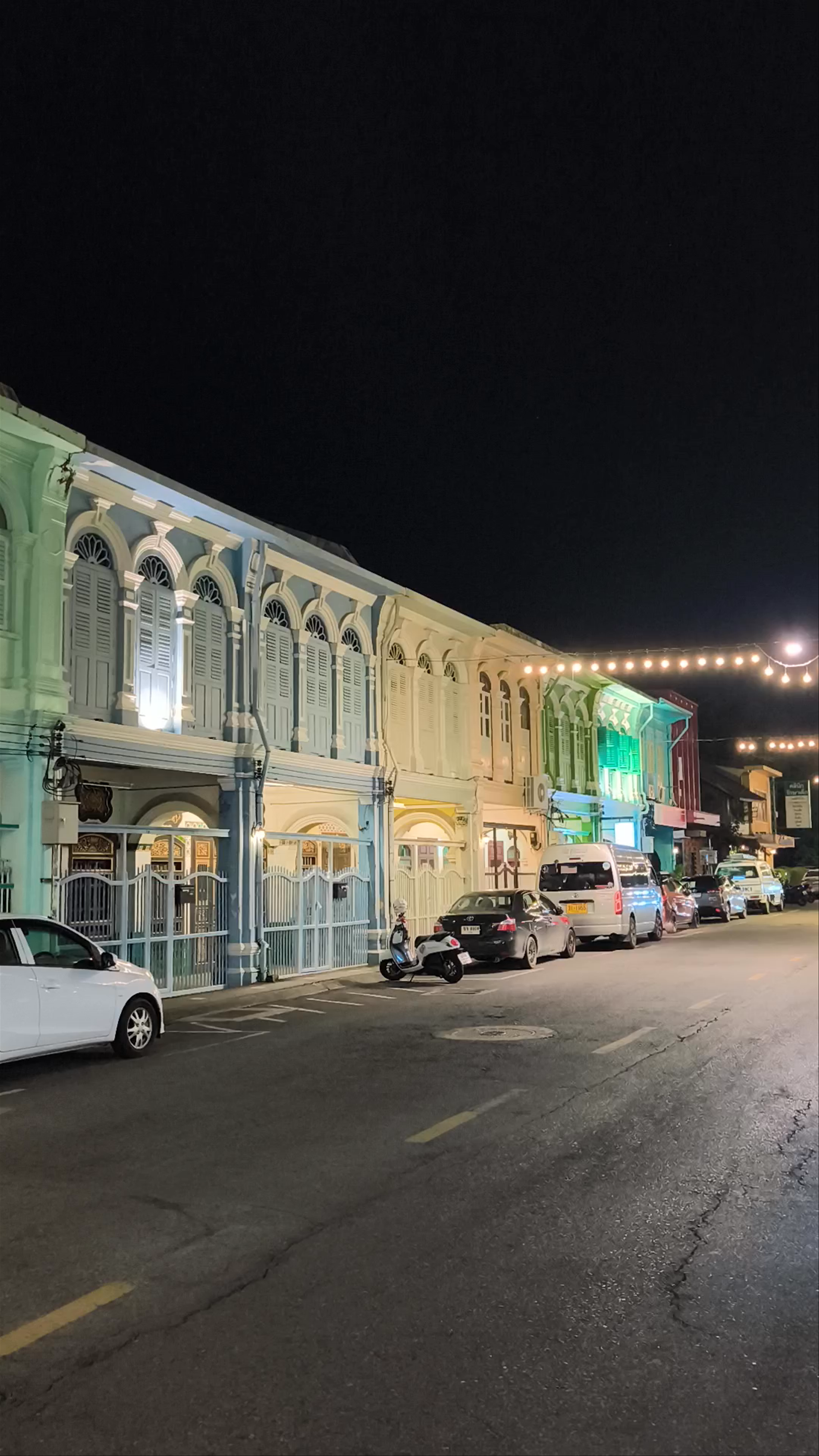 Ancient buildings in Sino-European style