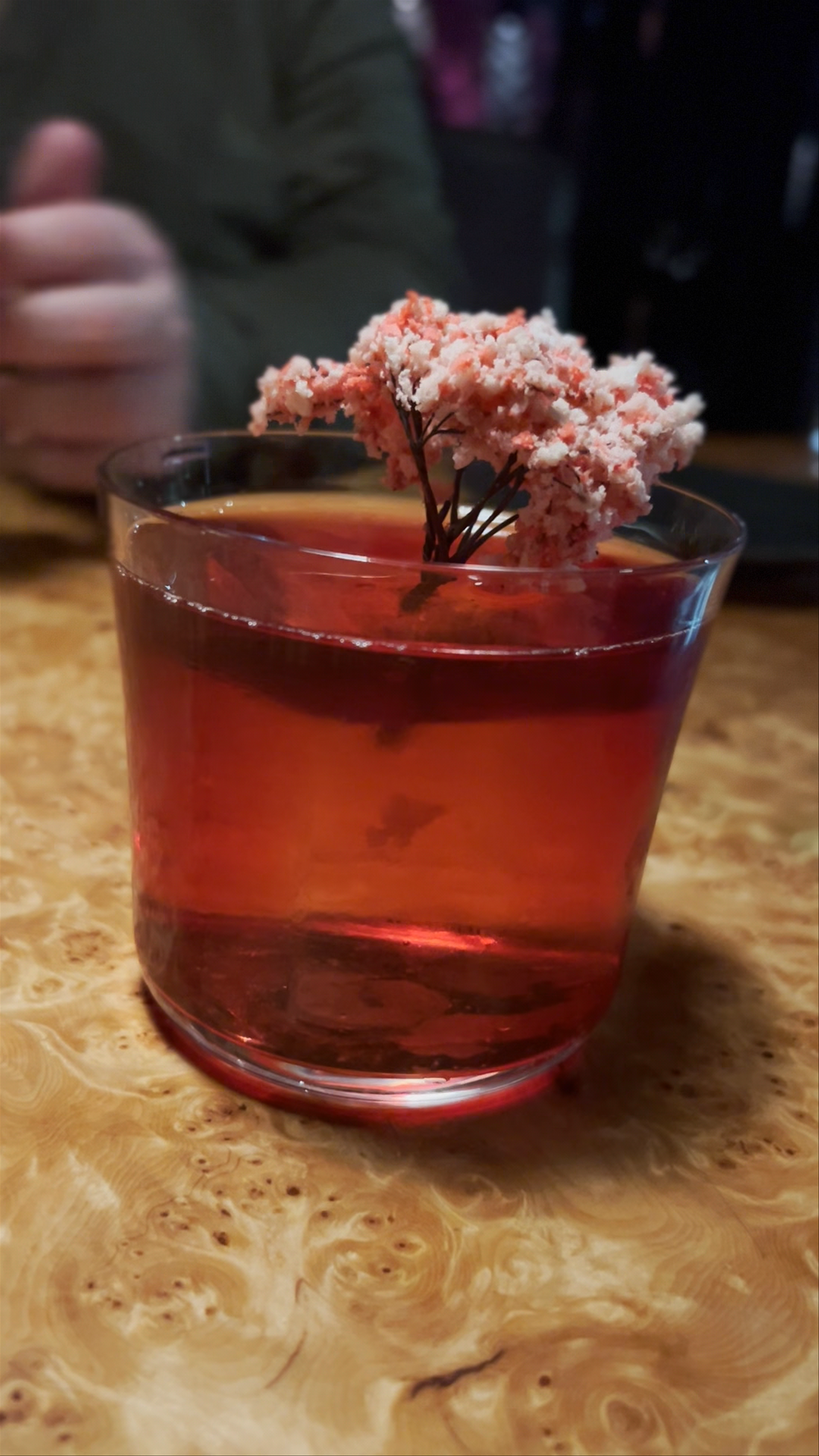 Tattu blossom negroni