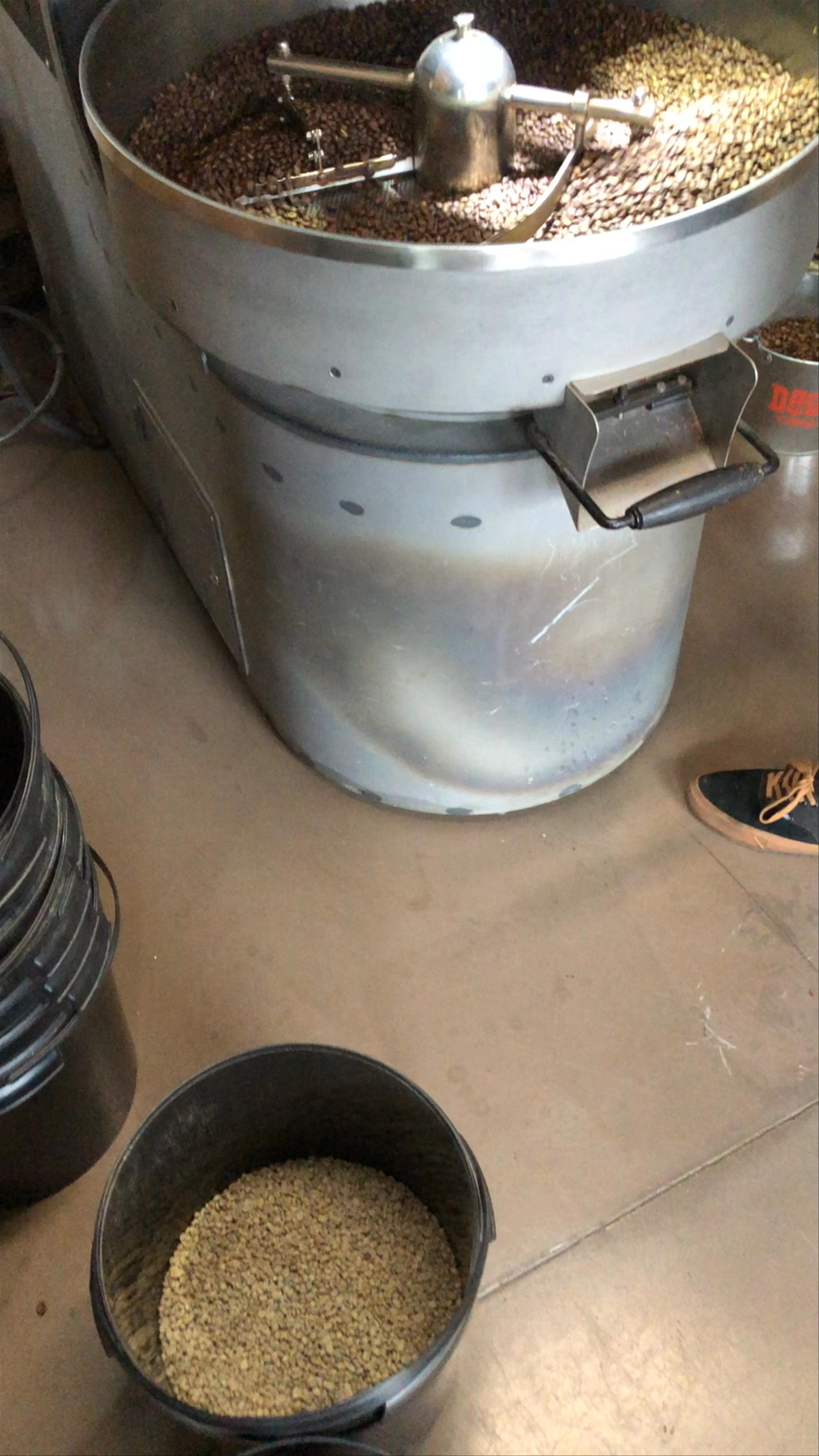 Artisan Coffee Roasting at Franz Morish Kaffeerösterei, Leipzig