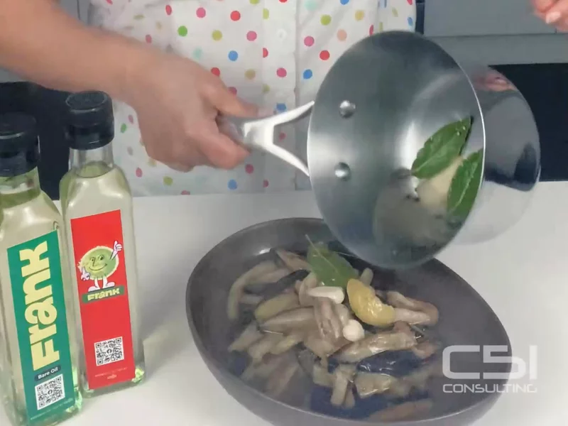Frank Bare Oil - home cooks campaign