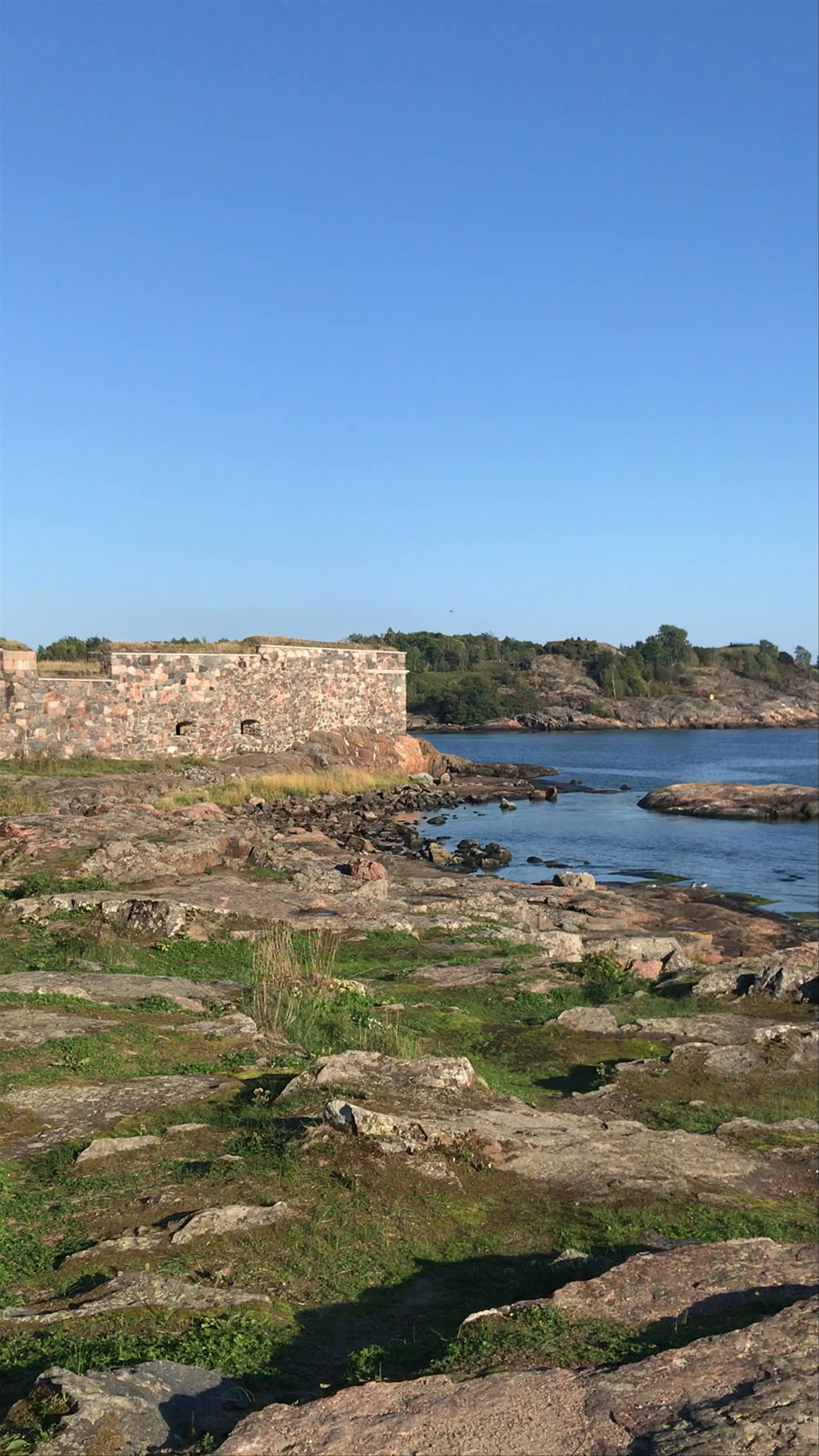 Serene Coastal Escape at Suomenlinna, Helsinki