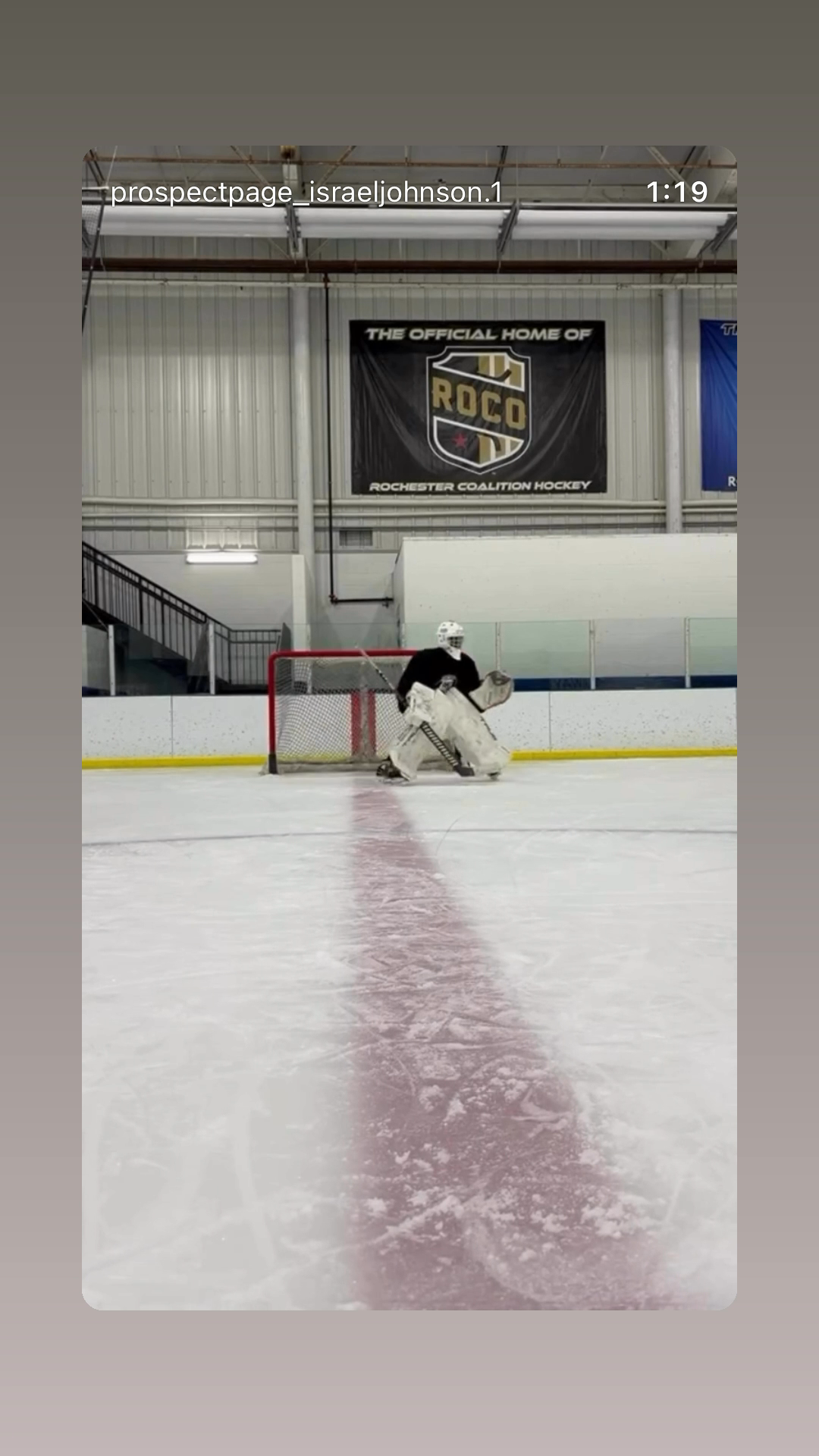 Israel Johnson: Elite Saves Training with Rochester Coalition 16U AAA