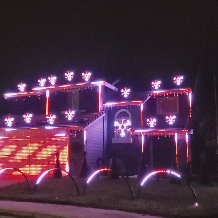 Magical Light Shows - A glimpse of one of the songs. - Holiday Decorations Near Me