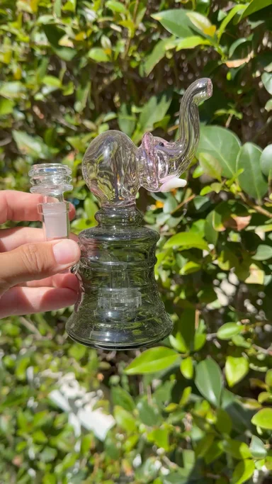 Preview pic of Pink Smoke Elephant Dab Rig