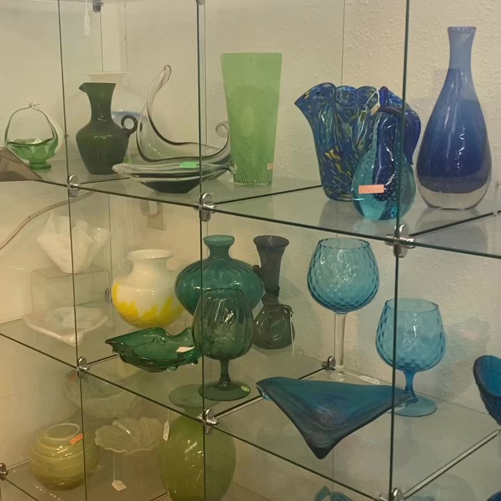 ModMart - Some of them best glassware collection in the valley is here at our store - Antiques Near Me - Palm Springs, California