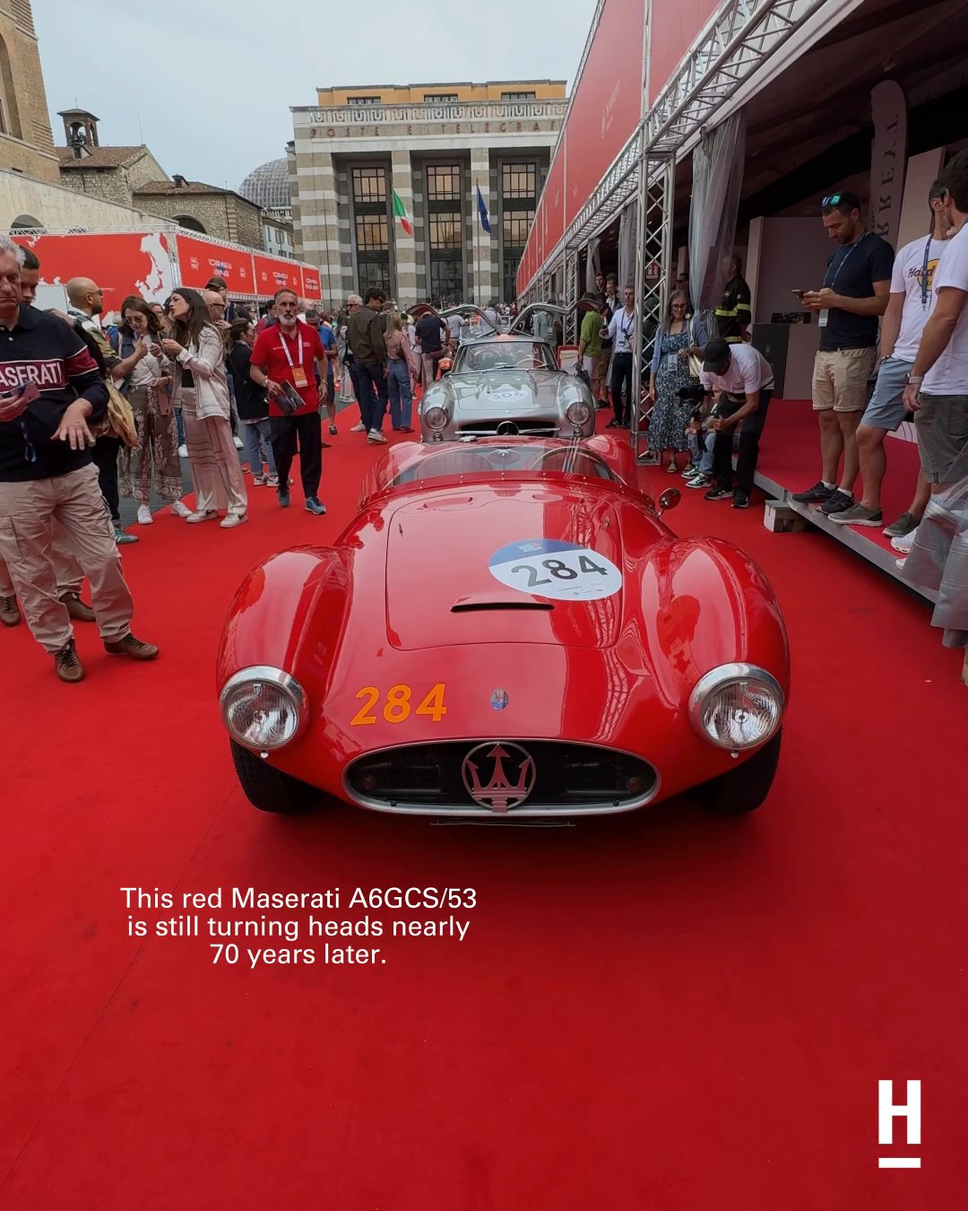 Highsnobiety in italy with Maserati for Millie Miglia