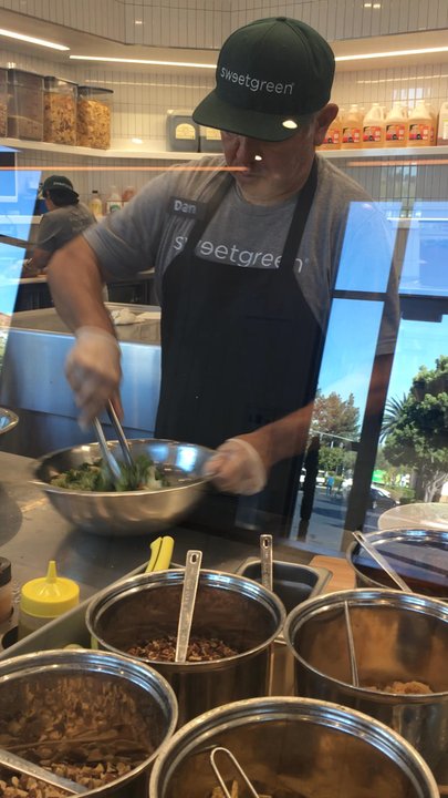 sweetgreen - Healthy Salads, Wraps, and Bowls - Mixing it up... - Salad Near Me - Sunnyvale, California