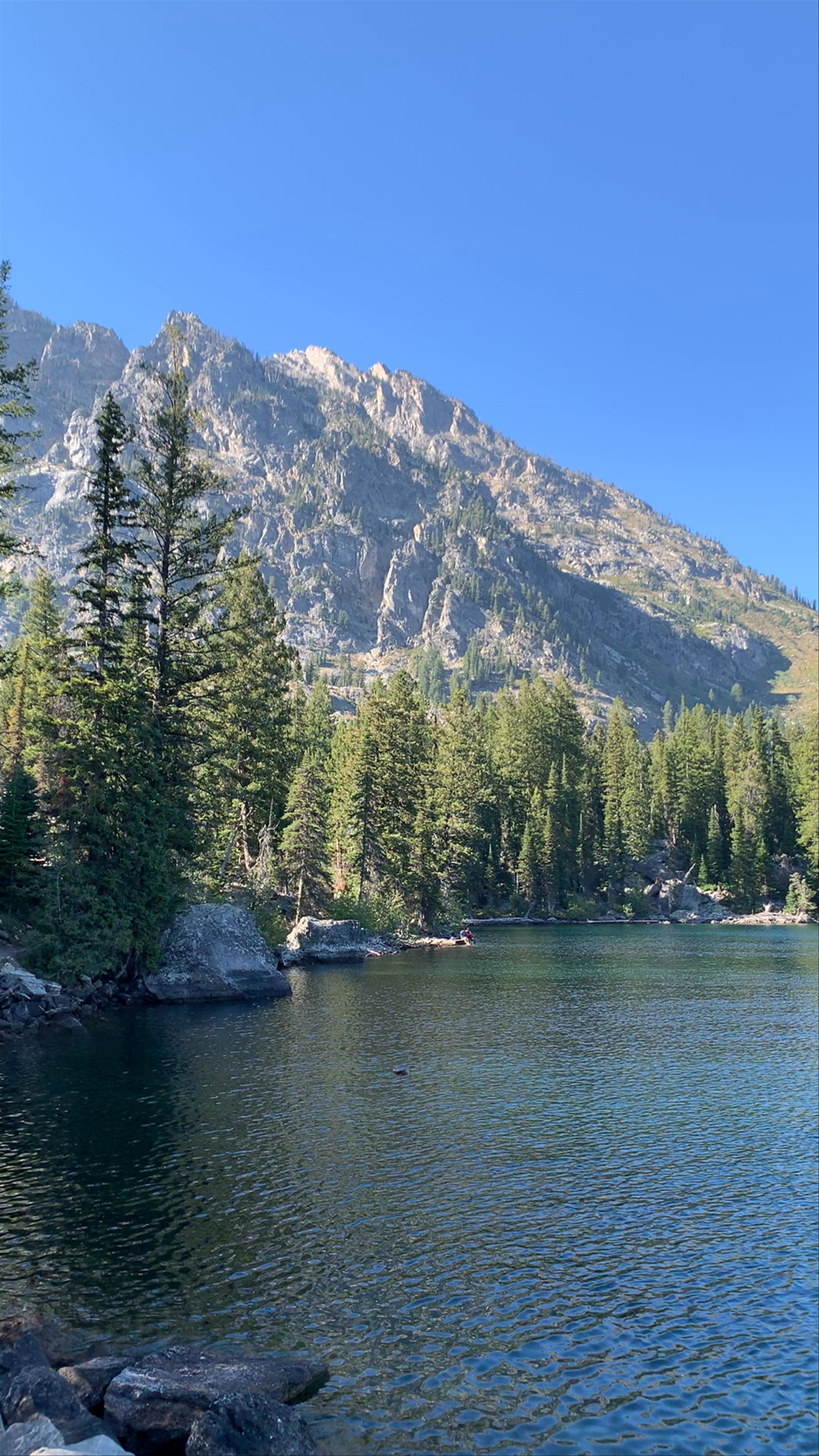 Jenny Lake Serenity: Majestic Mountain Reflections in Wyoming