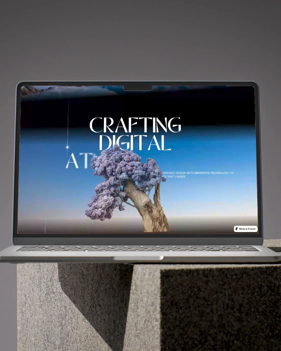 finally sharing the full Aura Studio experience ✦This started as a visual experiment in Figma and eventually became a real website built in Framer.I wanted to play with atmosphere, movement, typography, and how a website can feel more like an experience than just a collection of sections.Still experimenting. Still breaking things. Still figuring out responsive behaviour across different screens 😂But I’m really happy with where it’s going.Aura Studio — a little digital world I built.https://aurastudios.framer.website/