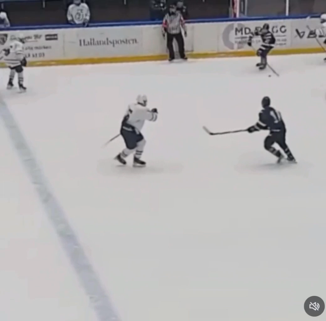 Elias Malashkoff: Relentless Pursuit of Goals with Rögle BK U18