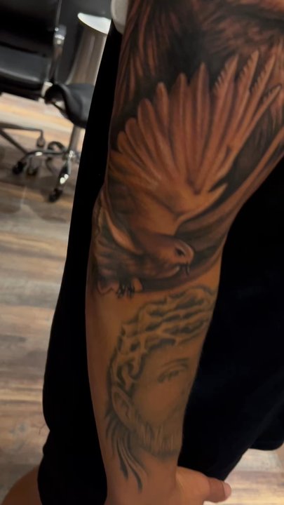 Tattoo Nerds - Half sleeve done by Billy - Tattoo Near Me - San Jose, California
