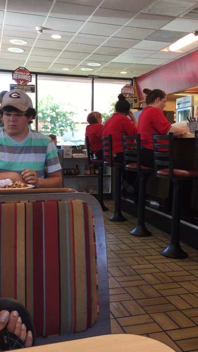Huddle House - Video taken on 6/26/15. - American Near Me - Helen, Georgia
