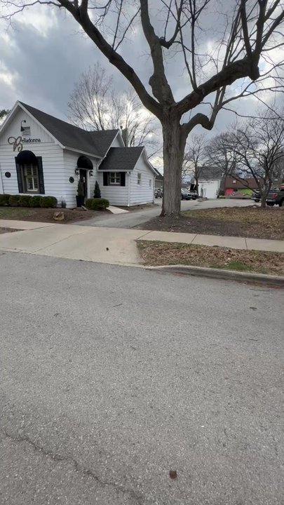 Wing Shack - View from the street; nestled in the back from the street - Chicken Wings Near Me - Indianapolis, Indiana