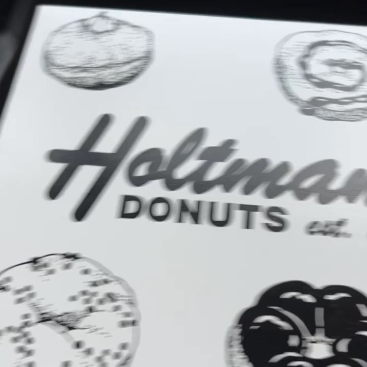 Holtmans Doughnut Shop - Red velvet cream cheese icing, Oreo red velvet pumpkin cream brûlée, coffee cake, chocolate covered custard filled, glazed - Donuts Near Me - Williamsburg, Ohio
