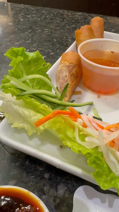 Pho 24 - Spider is alive and moving! - Vietnamese Near Me - San Jose, California