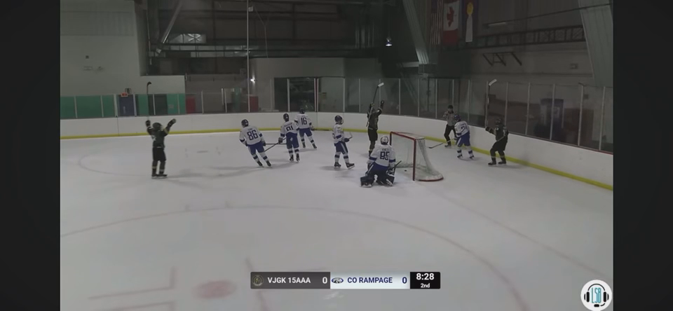 Constantine Tselikis: Unforgettable Goal for Vegas Jr. Golden Knights 15U AAA