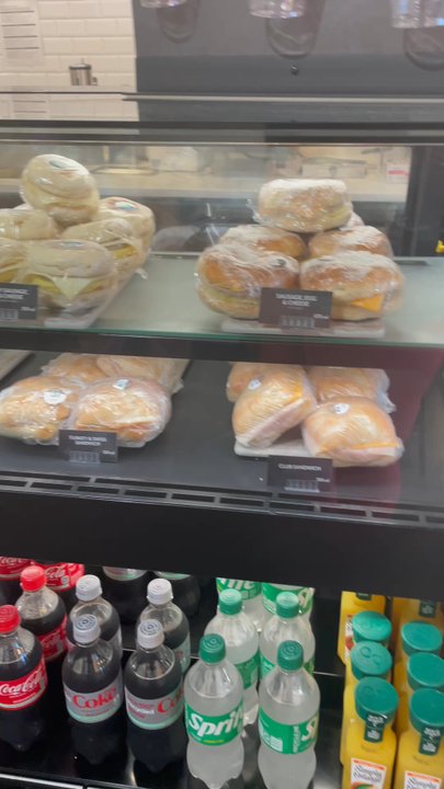 PJ's Coffee - Counter selection and menu items - Desserts Near Me - Laurel, Maryland