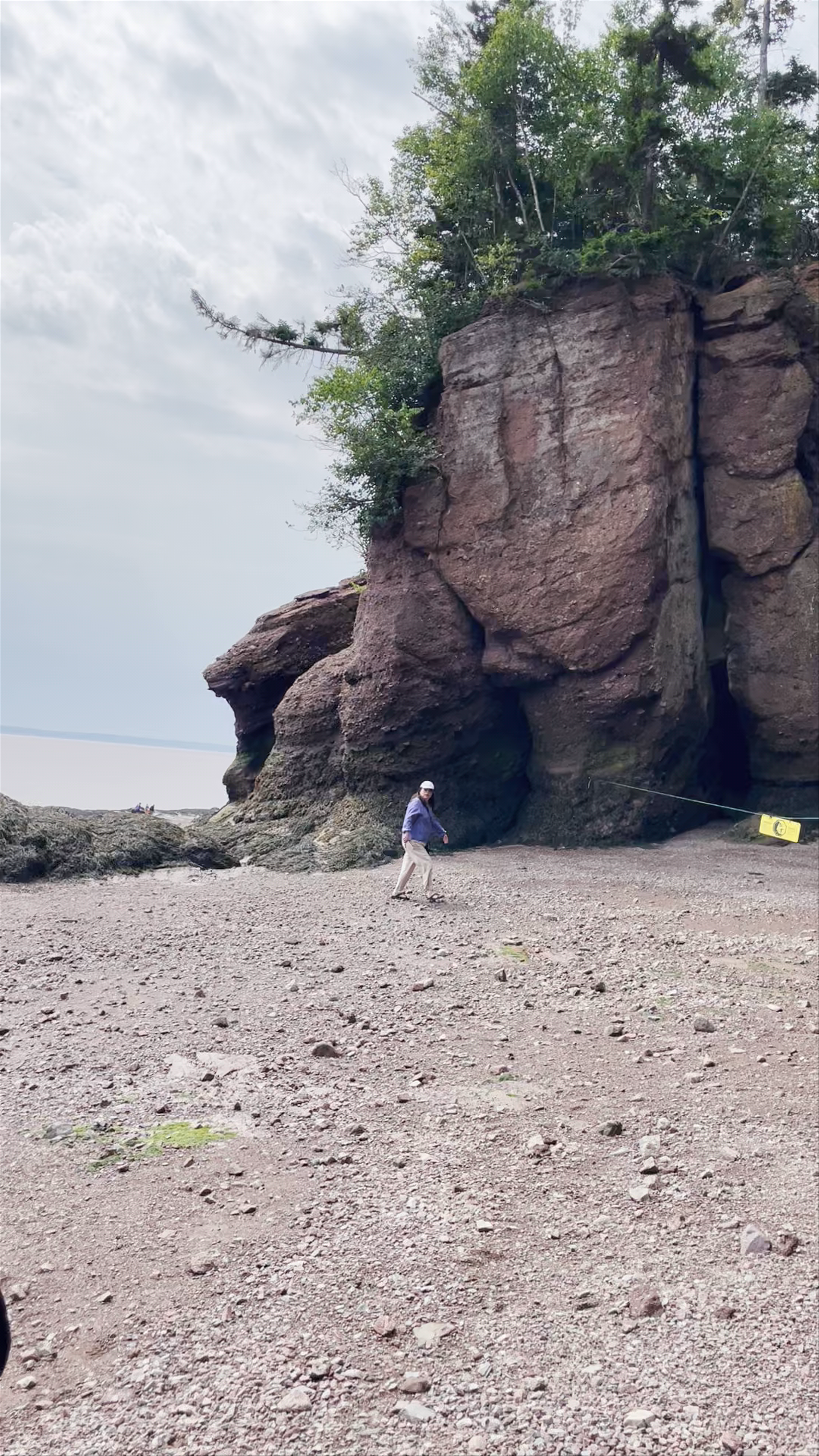 Majestic Diamond Rock at Hopewell Cape - A Natural Wonder in New Brunswick