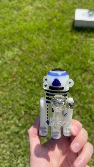 Preview pic of R2D2 dab piece 🔥✨ with black opal