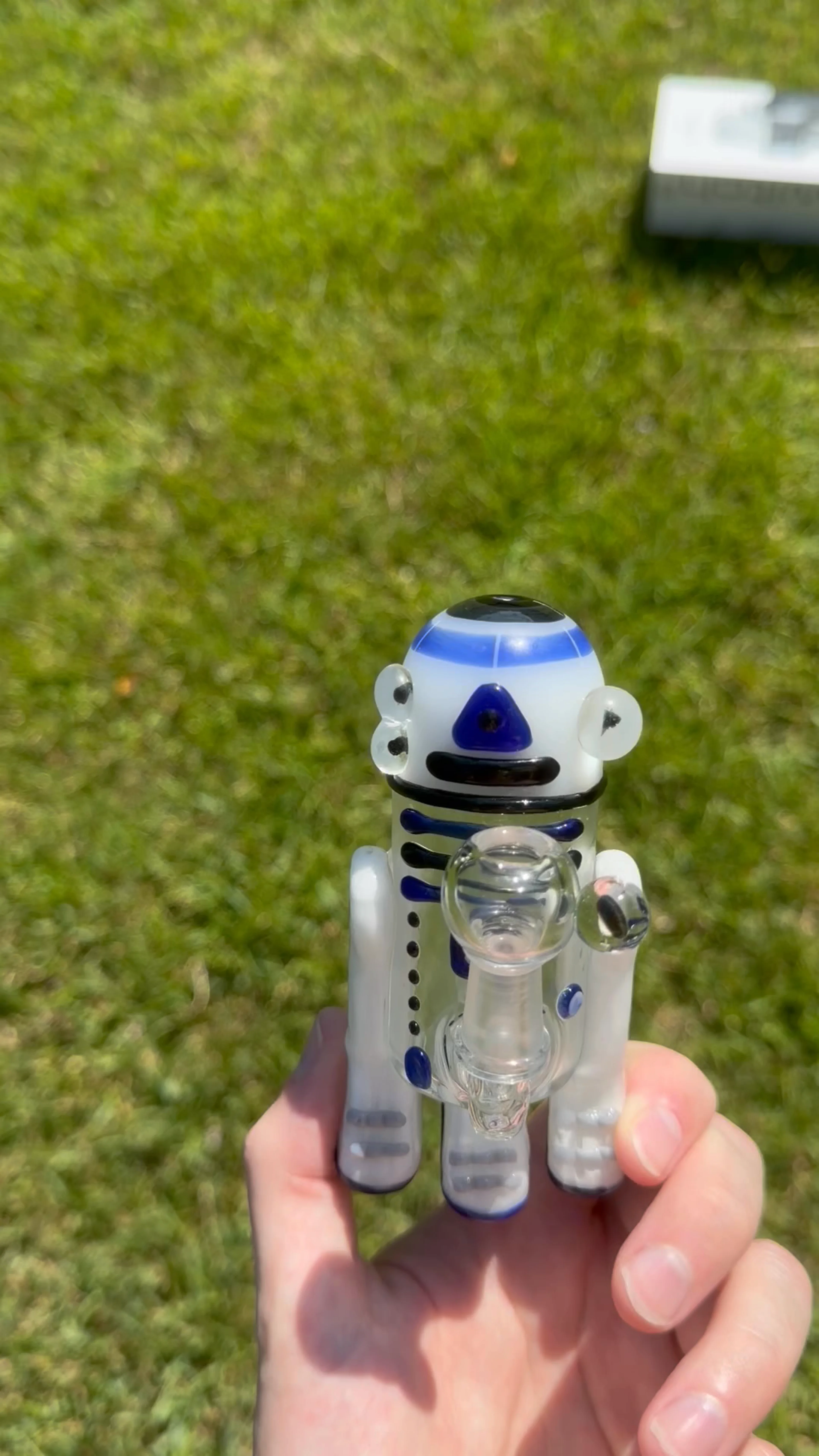 Preview pic of R2D2 dab piece 🔥✨ with black opal