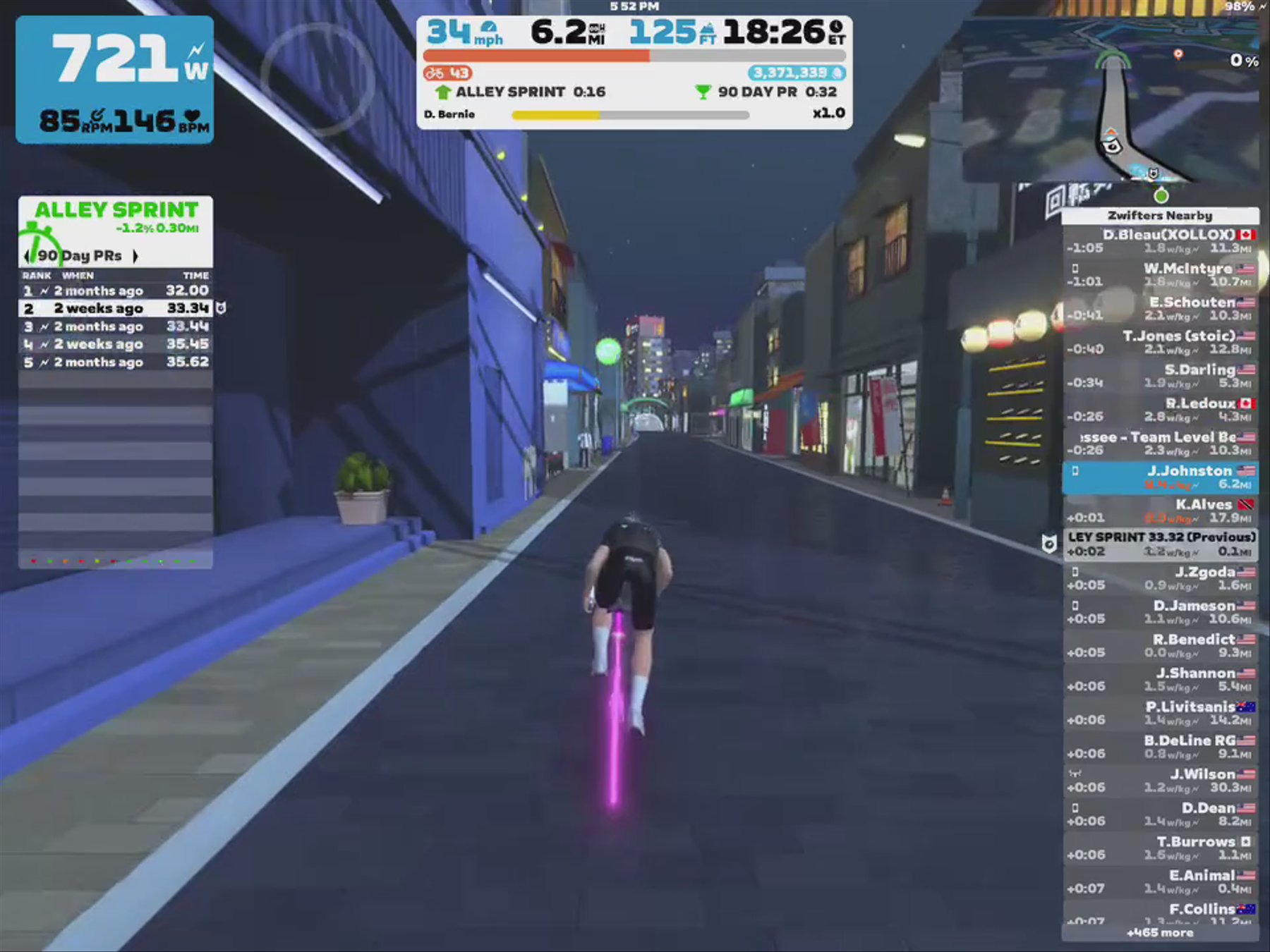 Zwift - Pacer Group Ride: Castle to Castle in Makuri Islands with Bernie