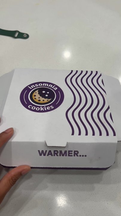 Insomnia Cookies - Ice Cream on a Brownie - Desserts Near Me - Denton, Texas