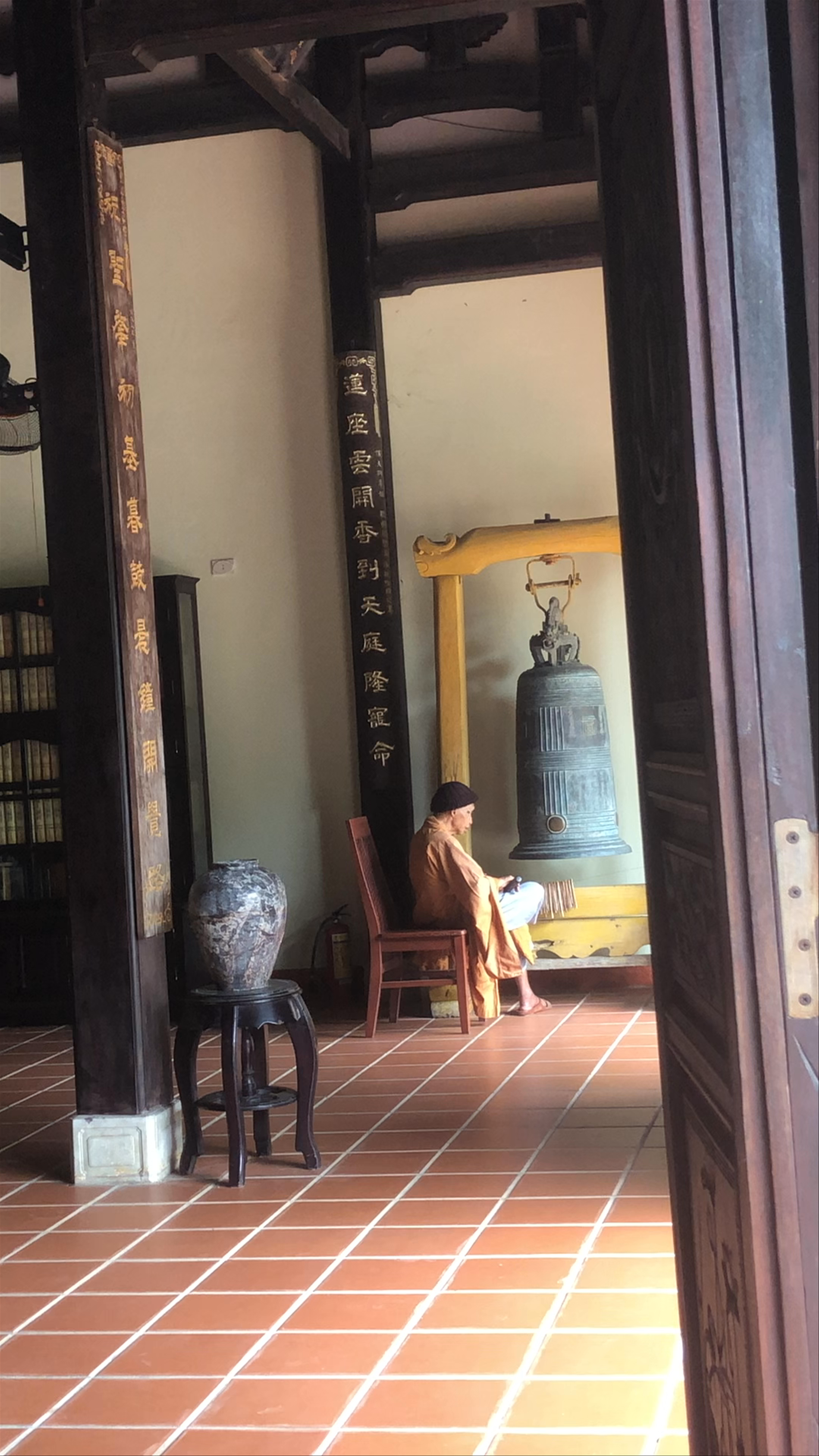Tranquil Moments at Chùa Chúc Thánh Buddhist Temple, Hội An