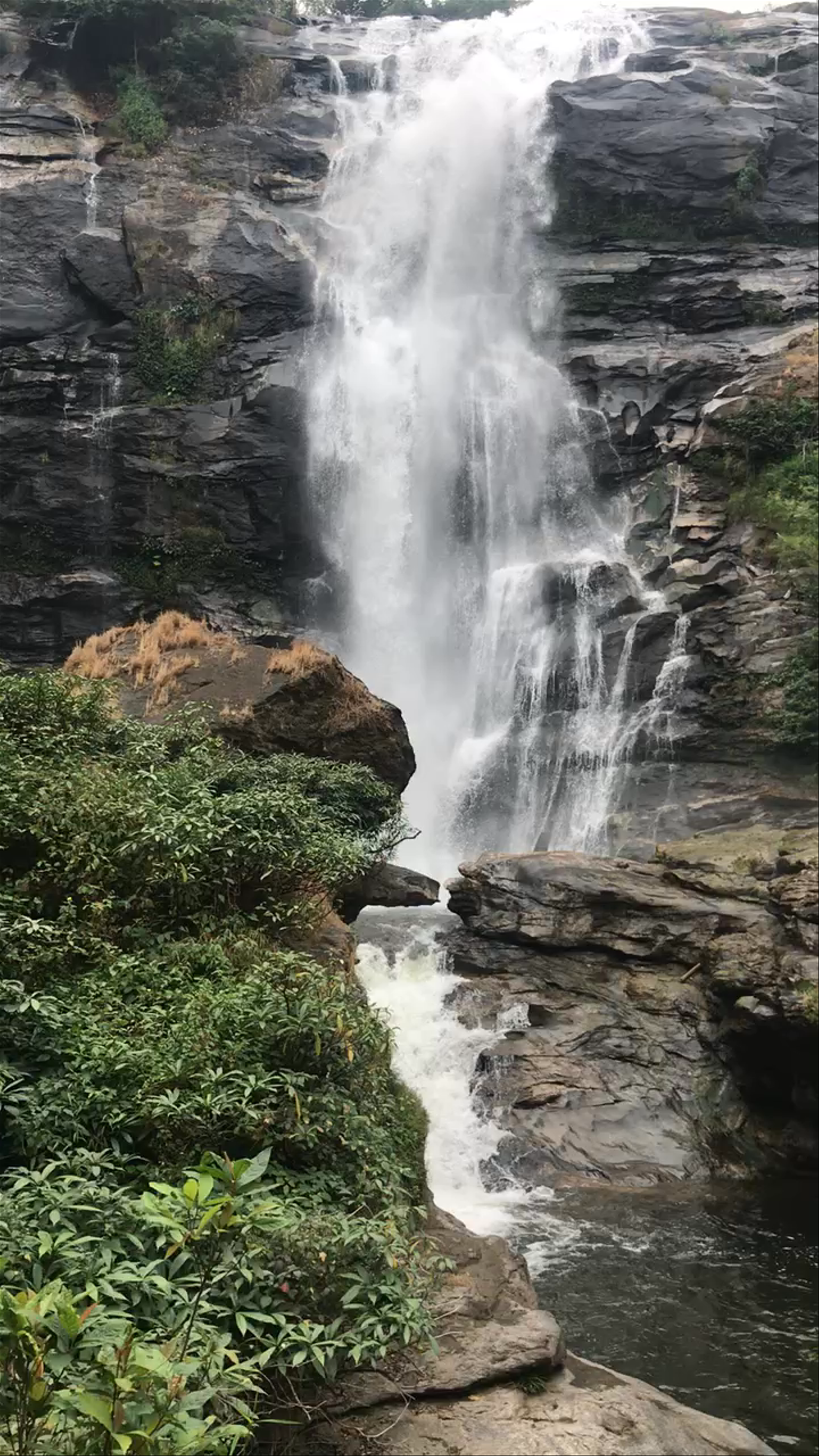 Majestic Waterfalls at Doi Inthanon National Park, Thailand