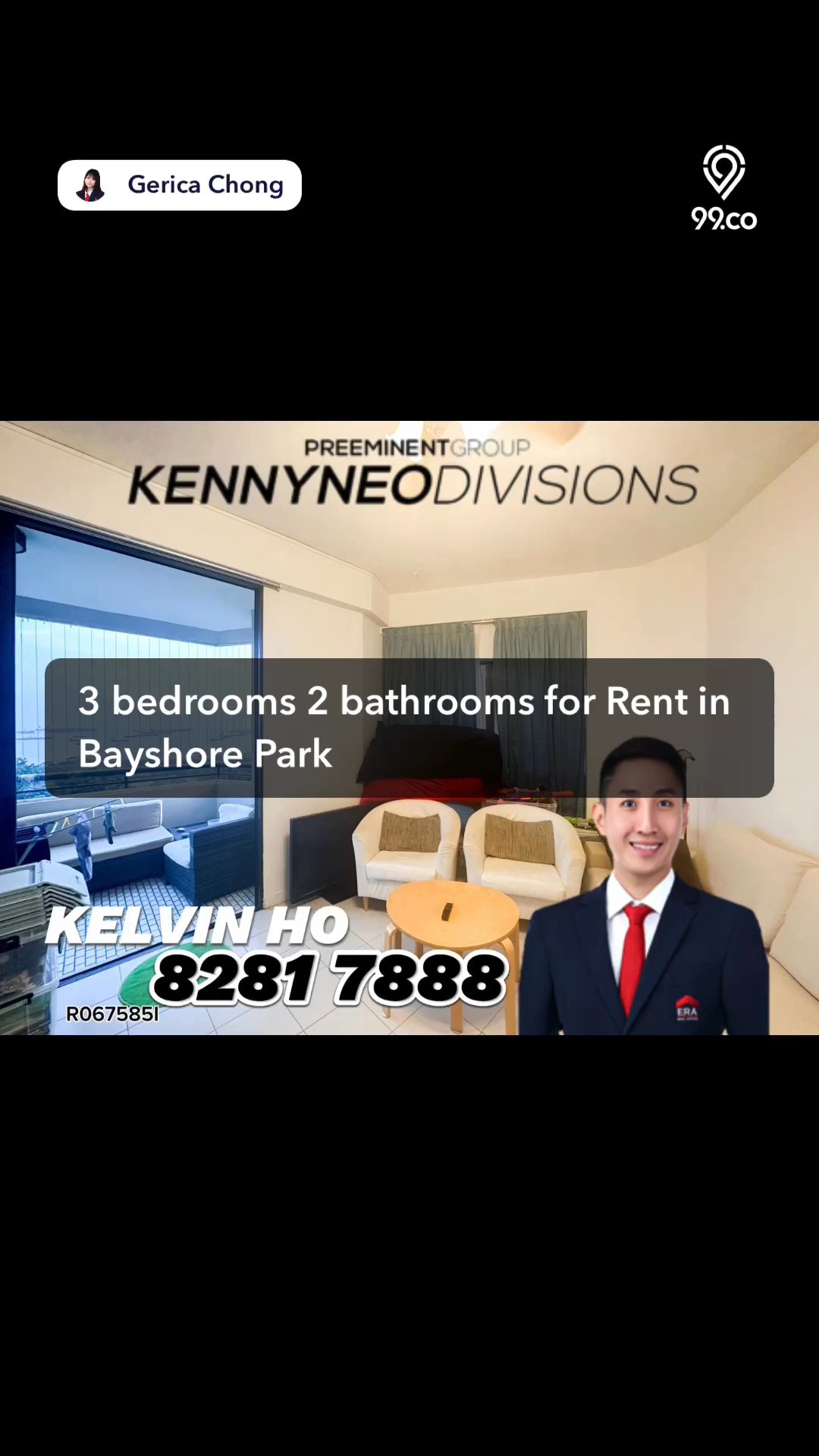 3 Bed Condo for Rent in Bayshore Park 1,292 sqft 99.co