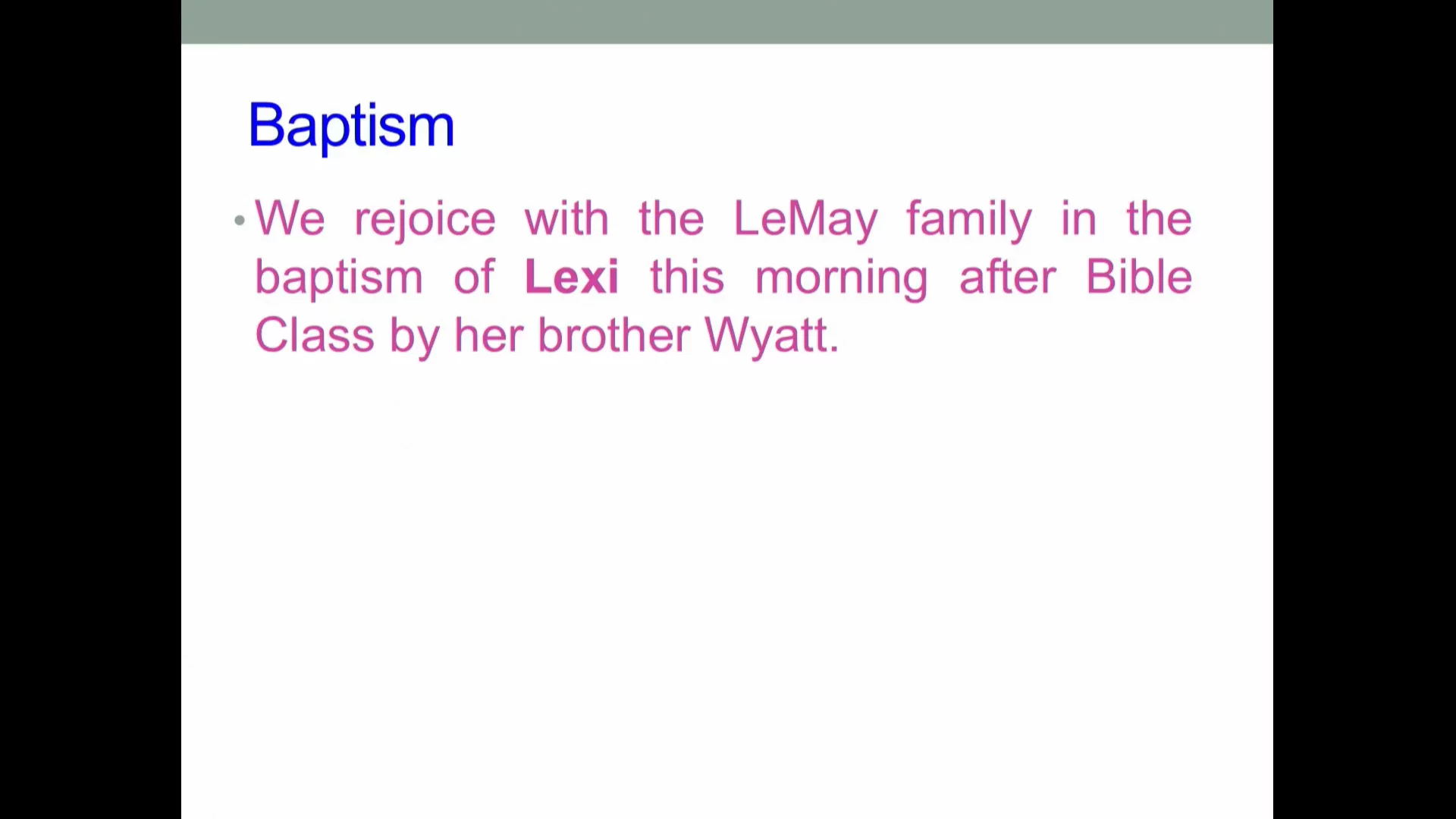 Bethel Service, November 02, 2025