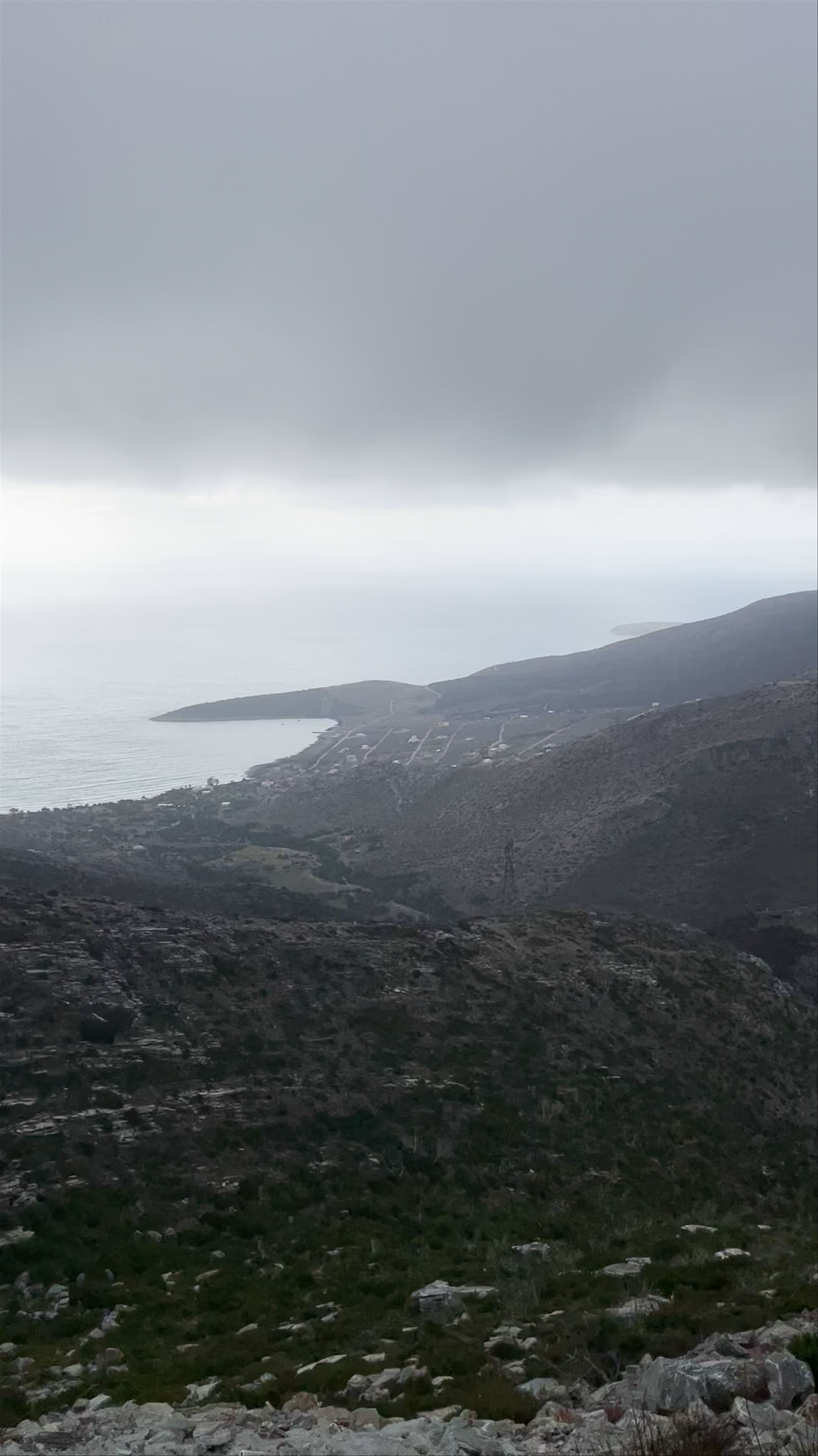 Dramatic Coastal Views from Argyros, Episkopi Gonias, Greece