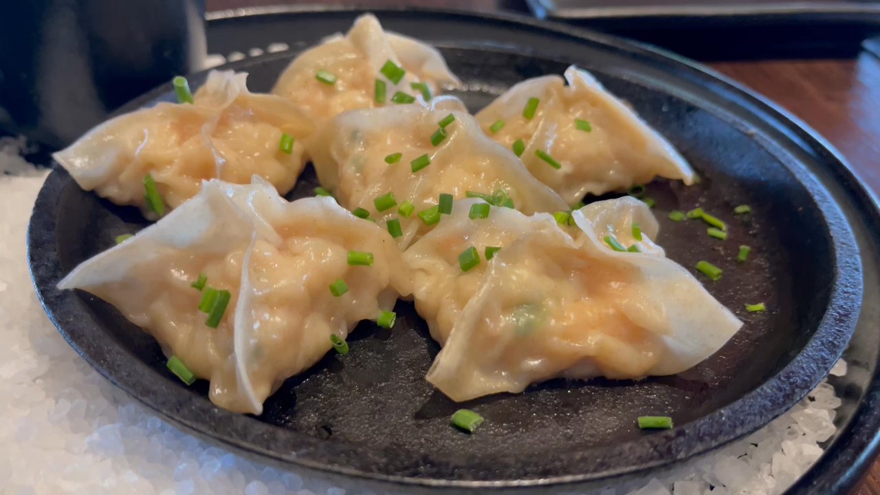 P.F. Chang's - GF Mongolian Beef and Steamed pot stickers - Chinese Near Me - Beachwood, Ohio