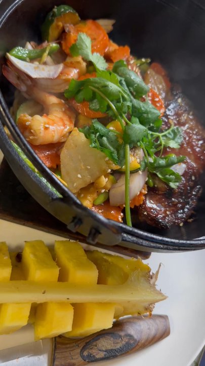Thai Spice - Surf and Turf Bowl was excellent! - Thai Near Me - Corpus Christi, Texas
