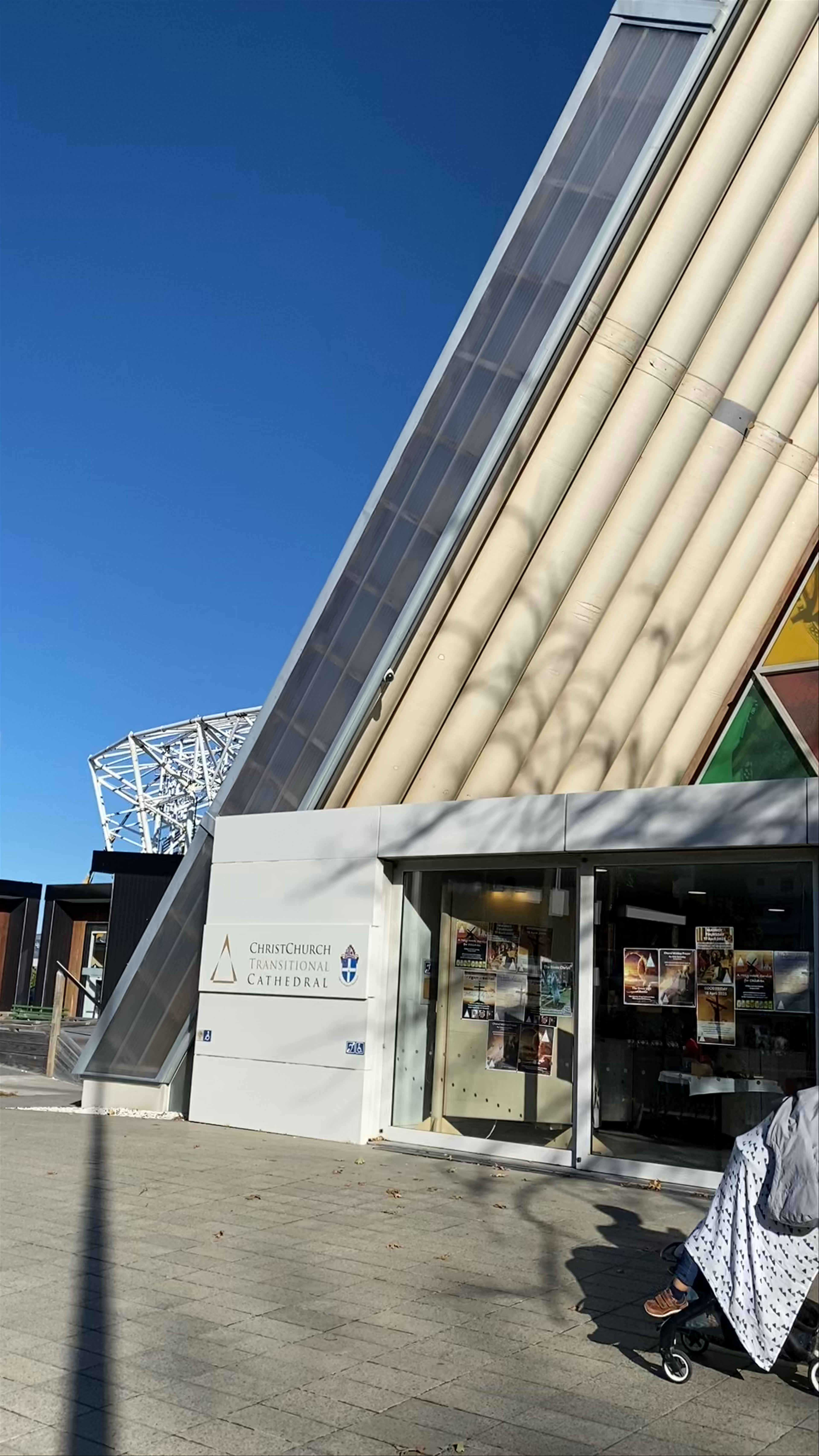 Cardboard Cathedral Hereford Street