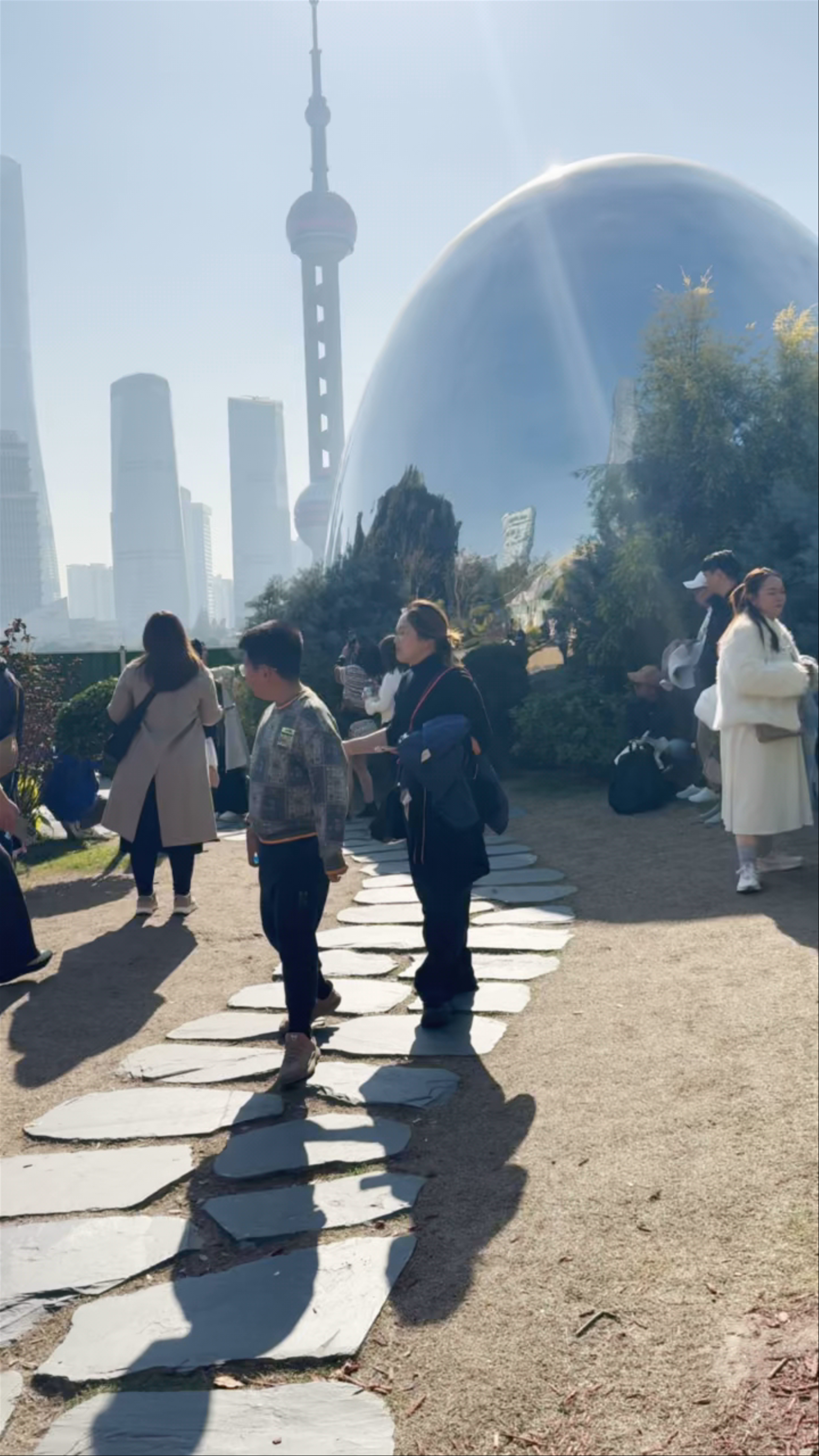 North Bund Green Land: Urban Oasis with Skyline Views in Shanghai