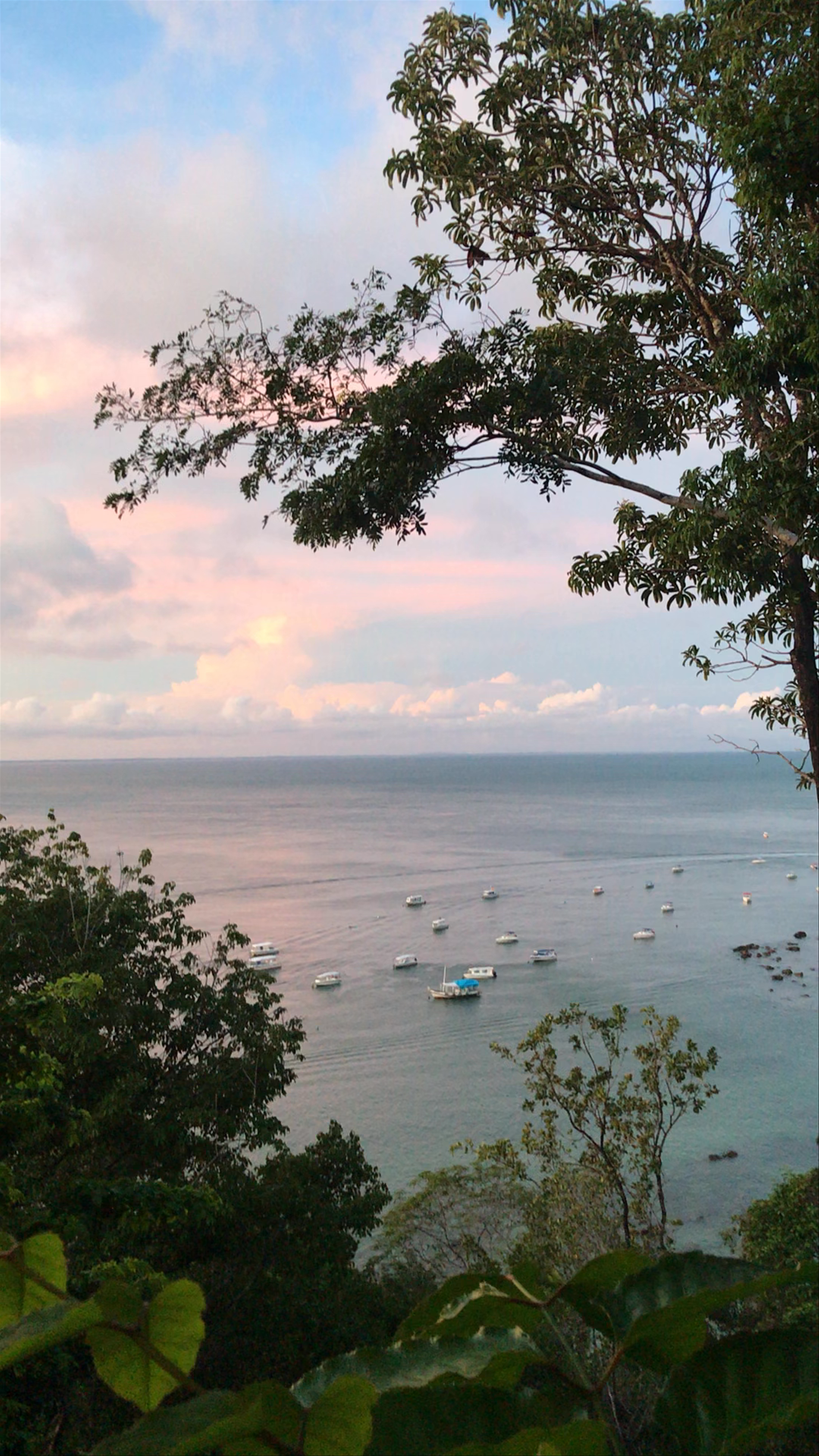 Sunset Serenity Over Morro de São Paulo, Bahia