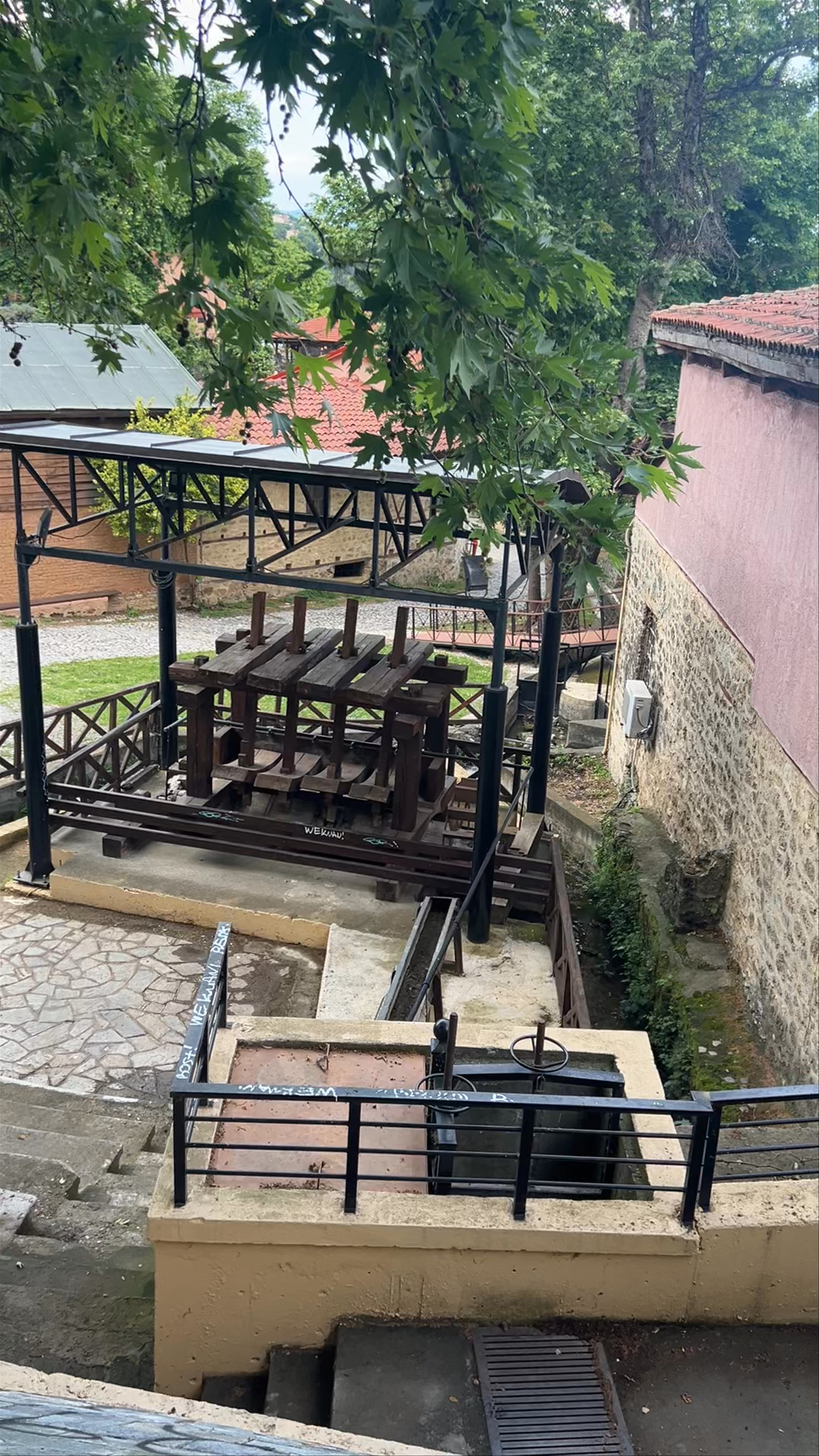 Open air Hydrokinesis (water power) Museum